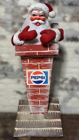 Pepsi Cola Santa Claus 1950s Advertising Store Display