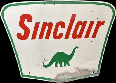 Sinclair Gasoline SST Painted Metal 5' Advertising Sign