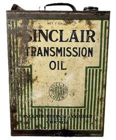 Sinclair Transmission Oil Slim 1 Gallon Chicago Refining Can