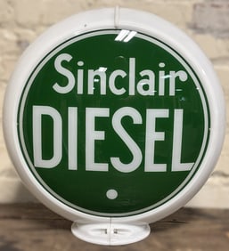 Sinclair Diesel 13.5" Gas Pump Globe w/ Capco Body