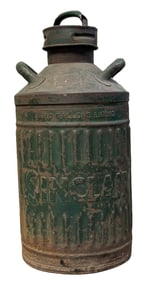 Sinclair Embossed 10 Gallon Metal Motor Oil Can
