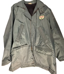 Sinclair Service Station Attendant Winter Coat Size Large by Unitog
