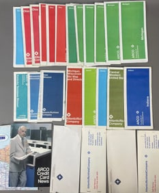 Lot 26 Original ARCO Atlantic Richfield Service Station Maps & More