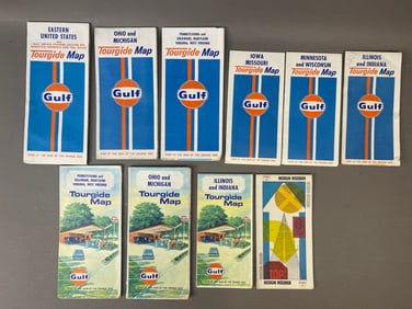 Lot 10 Gulf Gas Station United States Maps