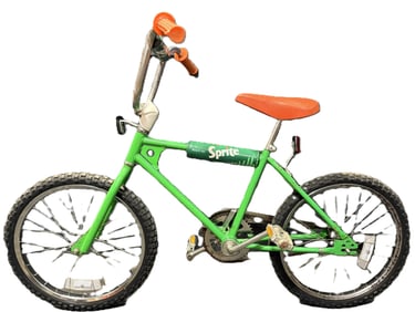 Reach For Sprite Original 1980s Coca Cola Giveaway BMX Bicycle