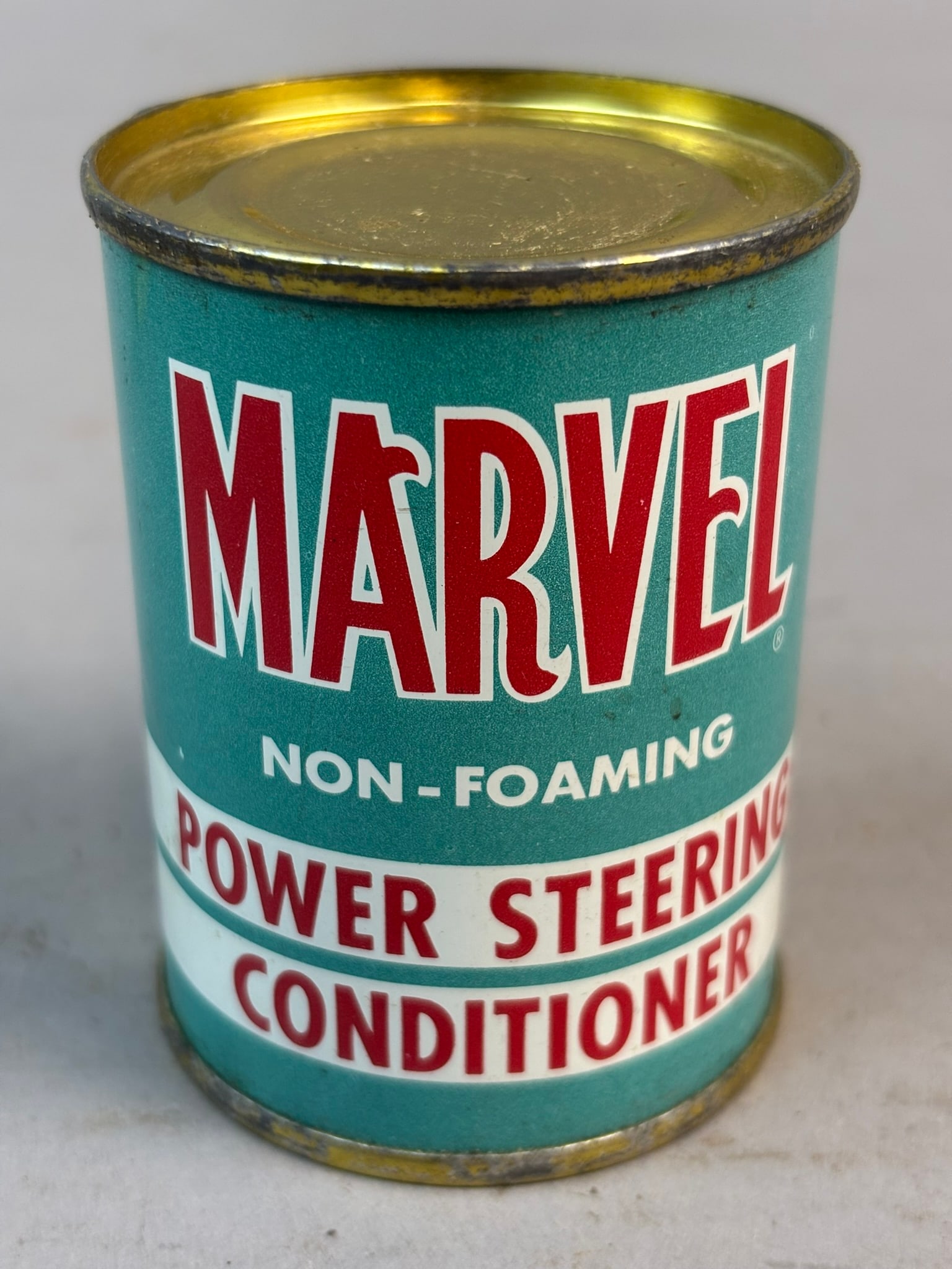 Marvel Power Steering Sealer Conditioner 4oz Full Can: See all photos for a better idea on condition. All items are sold as-is, where-is! This is a simulcast auction event, with in house bidding offered, along with multiple online bidding platforms. If yo