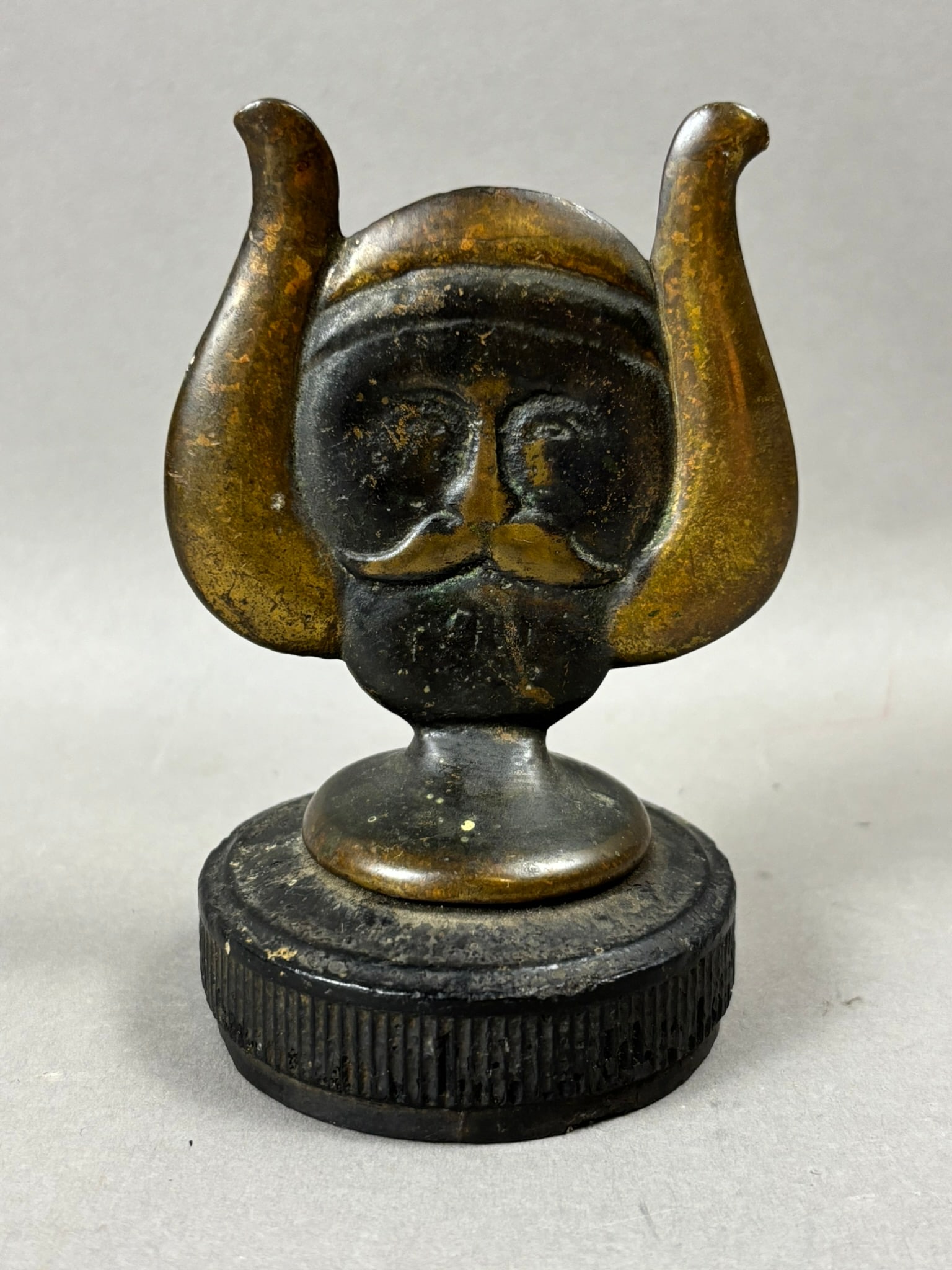 Antique Original Viking 20s 30s Radiator Cap Hood Ornament (1 of 9)