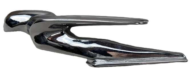 Nash 40s Era Winged Woman Goddess Hood Ornament