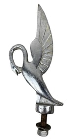 1930 Studebaker Swan Original Hood Ornament Radiator Cap Mascot