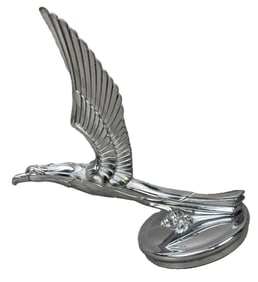 1932 Pontiac "Oakland" Car Hood Ornament Eagle Mascot Radiator Cap
