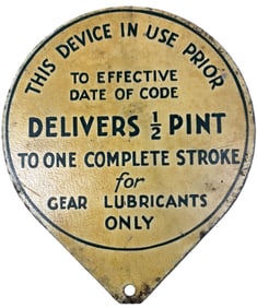 Delivers 1/2 Pint One Complete Stroke For Gear Lubricants Only Lubester Paddle