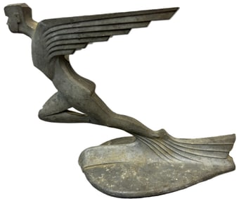 1931-1932 Original Auburn Hood Ornament by Stanco - Rare