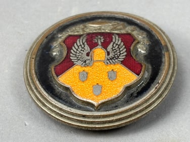 1932 1934 Oldsmobile Motor Car Radiator Enamel Badge Emblem