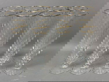 Lot 8 1959 Oldsmobile Quarter Century Club 8" Glasses