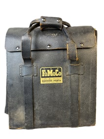 Fomoco Genuine Parts Original Nuts, Bolts, Washers Leather Bound Salesman Sample Kit