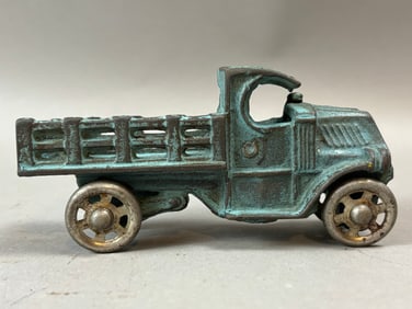 Antique Lot 4 Original Cast Iron Touring Sedan Toy Cars