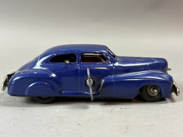 JNF Original 1940s Key Wind Tin Litho German Sedan Car