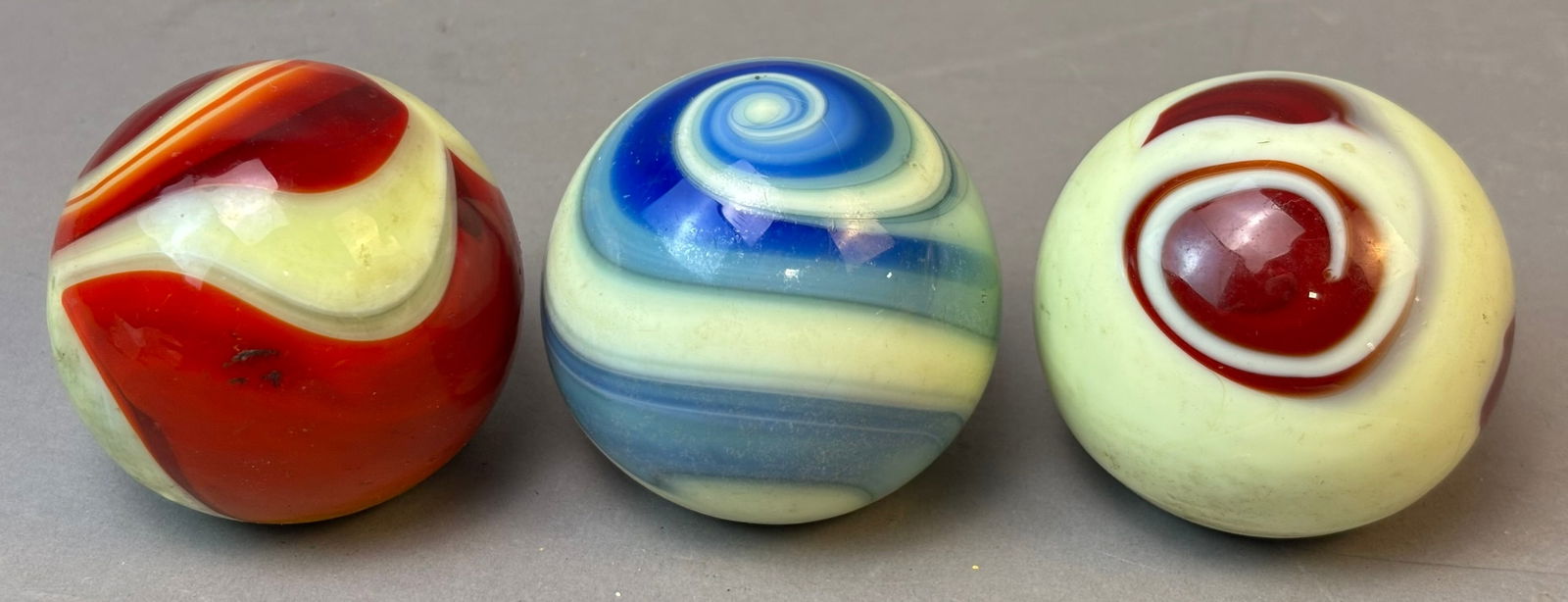 3 Original Uranium Glass Art Deco Era Shift Knobs (1 of 12)