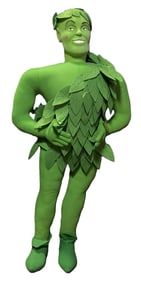 Original 1970s Spartan Foods Green Giant Stuffed Store Display NOS