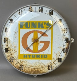 Funk's G Hybrid 12" Glass Face Thermometer - Works