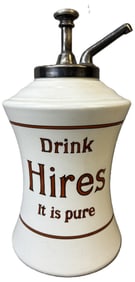 Drink Hires Root Beer It Is Pure Original Syrup Dispenser