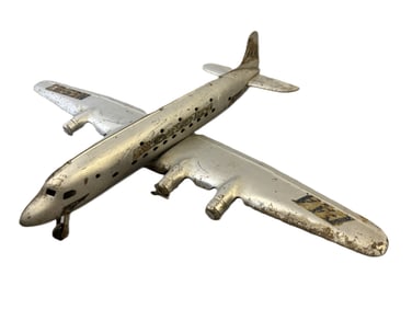 Pan American World Airways Original Pressed Steel PAA Airplane