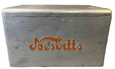 Nesbitt's Embossed Original Soda Pop Advertising Cooler