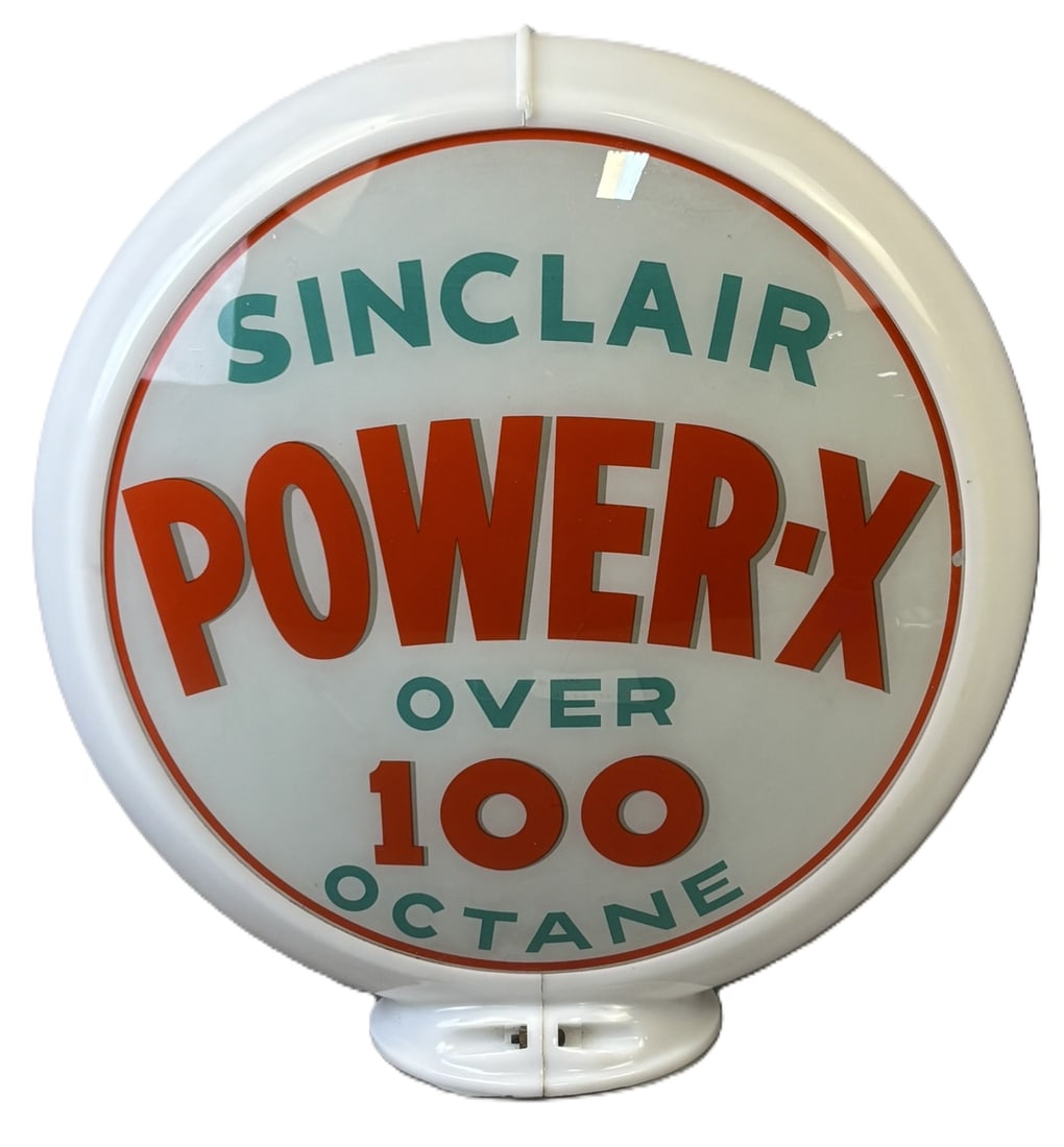 Sinclair Power-X 100 Octane Gas Pump Globe (1 of 10)