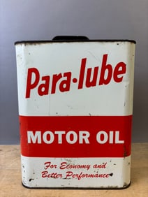 Para-Lube Motor Oil 2 Gallon Metal Can