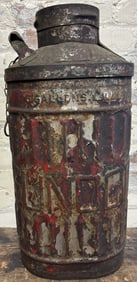 Sunoco Embossed 6 Gallon Motor Oil Metal Can