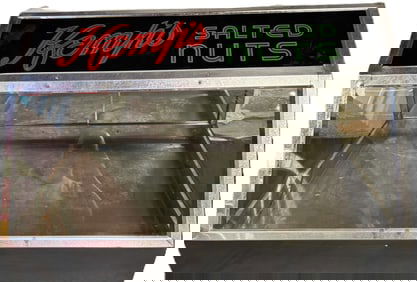 Kemp's Salted Nuts Original Art Deco Stainless Steel Display