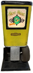 5 Cent Shoe Shine Original Advertising Store Display by Kearney Company