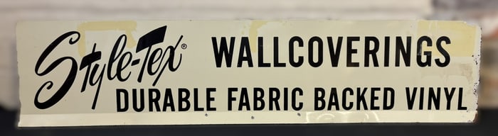 Style-Tex Wallcoverings Durable Fabrice Backed Vinyl Sign
