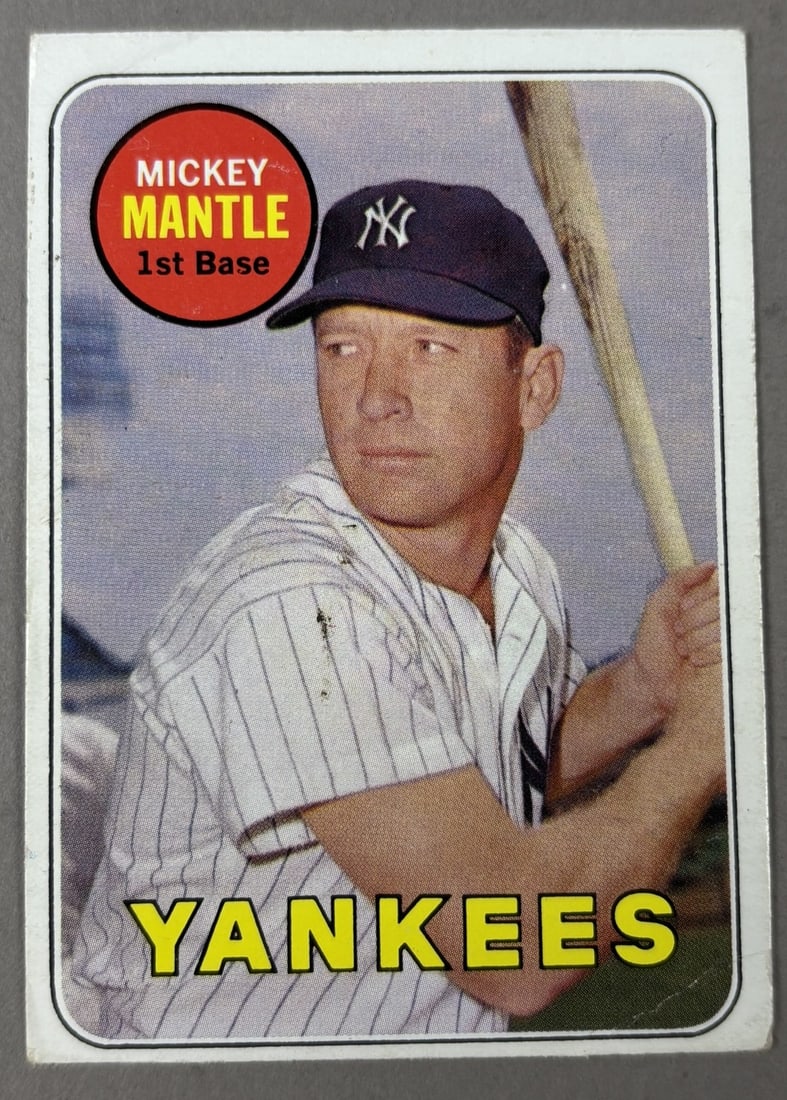 1969 Topps #500 Mickey Mantle HOF - SGC SUBMISSION 12.18.25 (1 of 2)