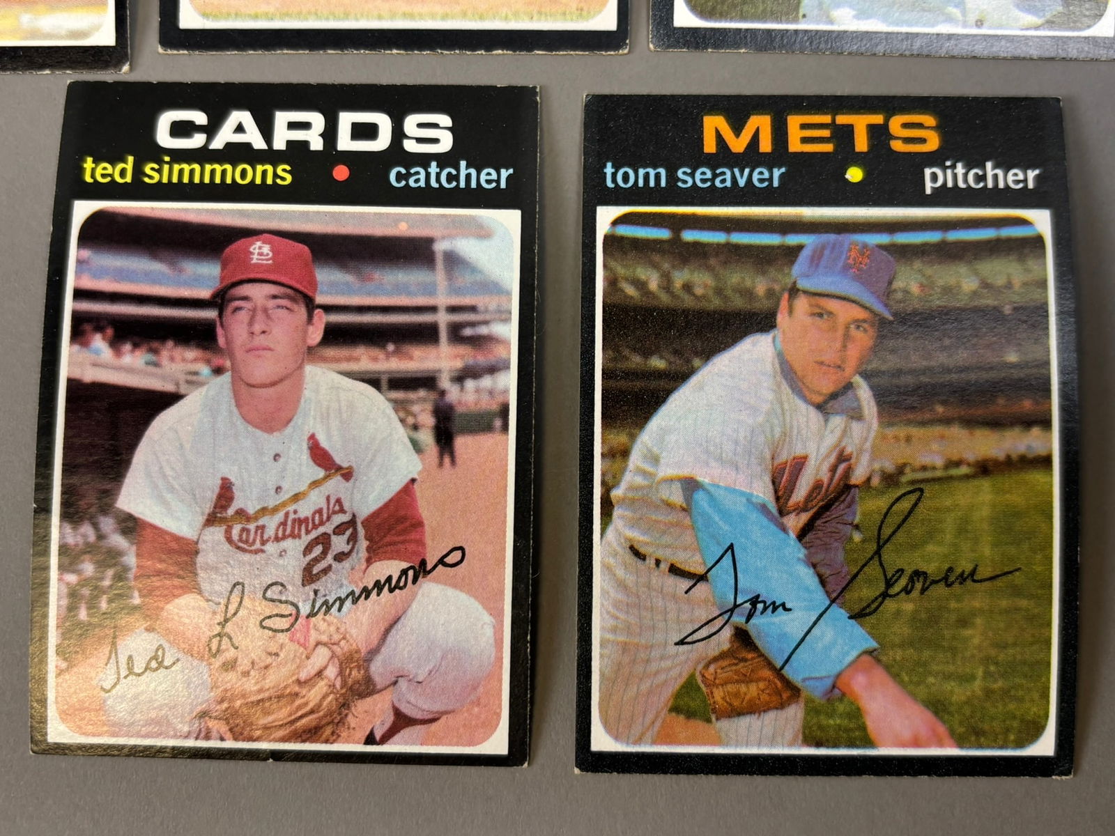 1971 Topps Baseball Card Partial Complete Set VG-EX Condition - 9