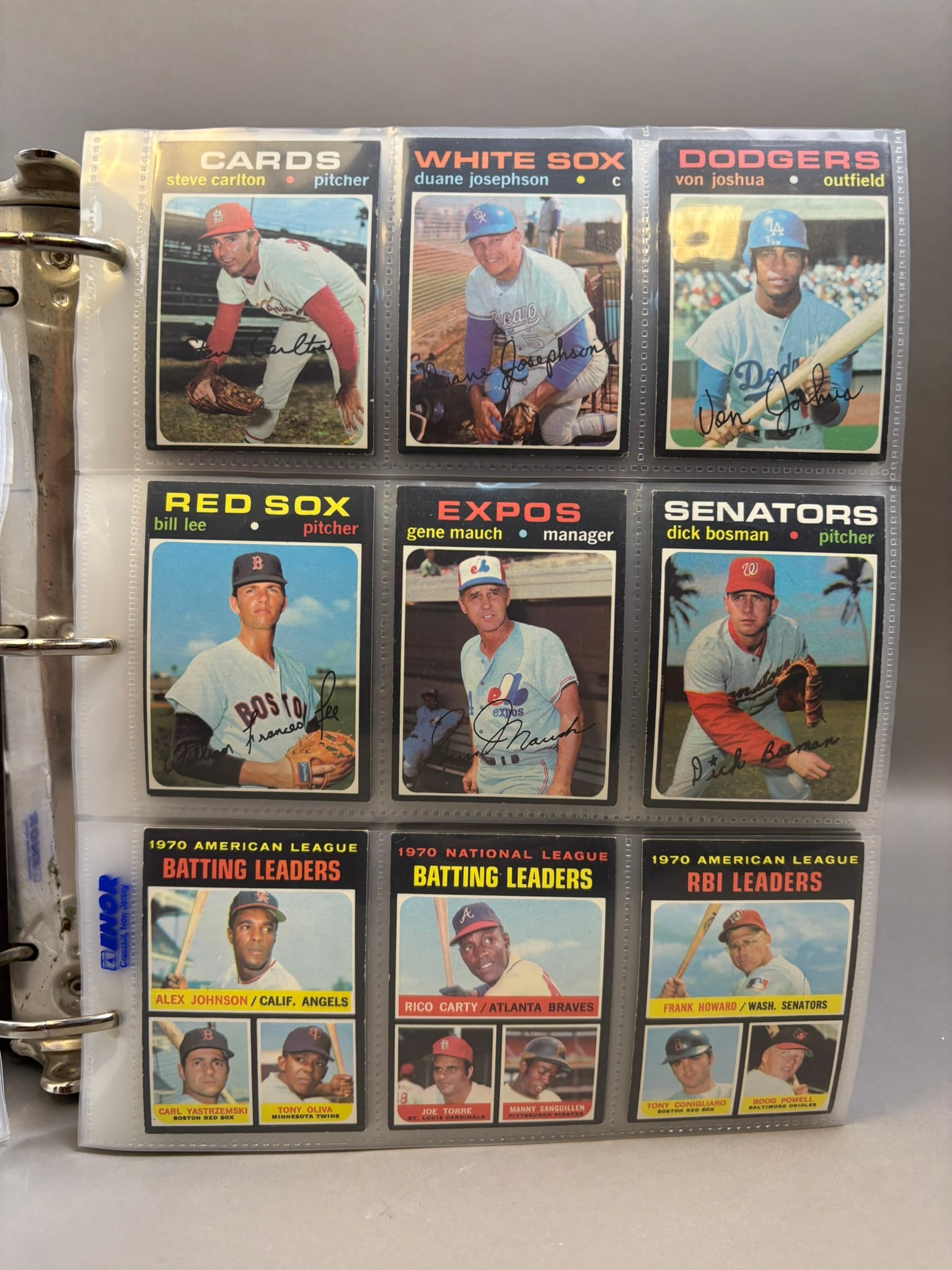 1971 Topps Baseball Card Partial Complete Set VG-EX Condition - 14