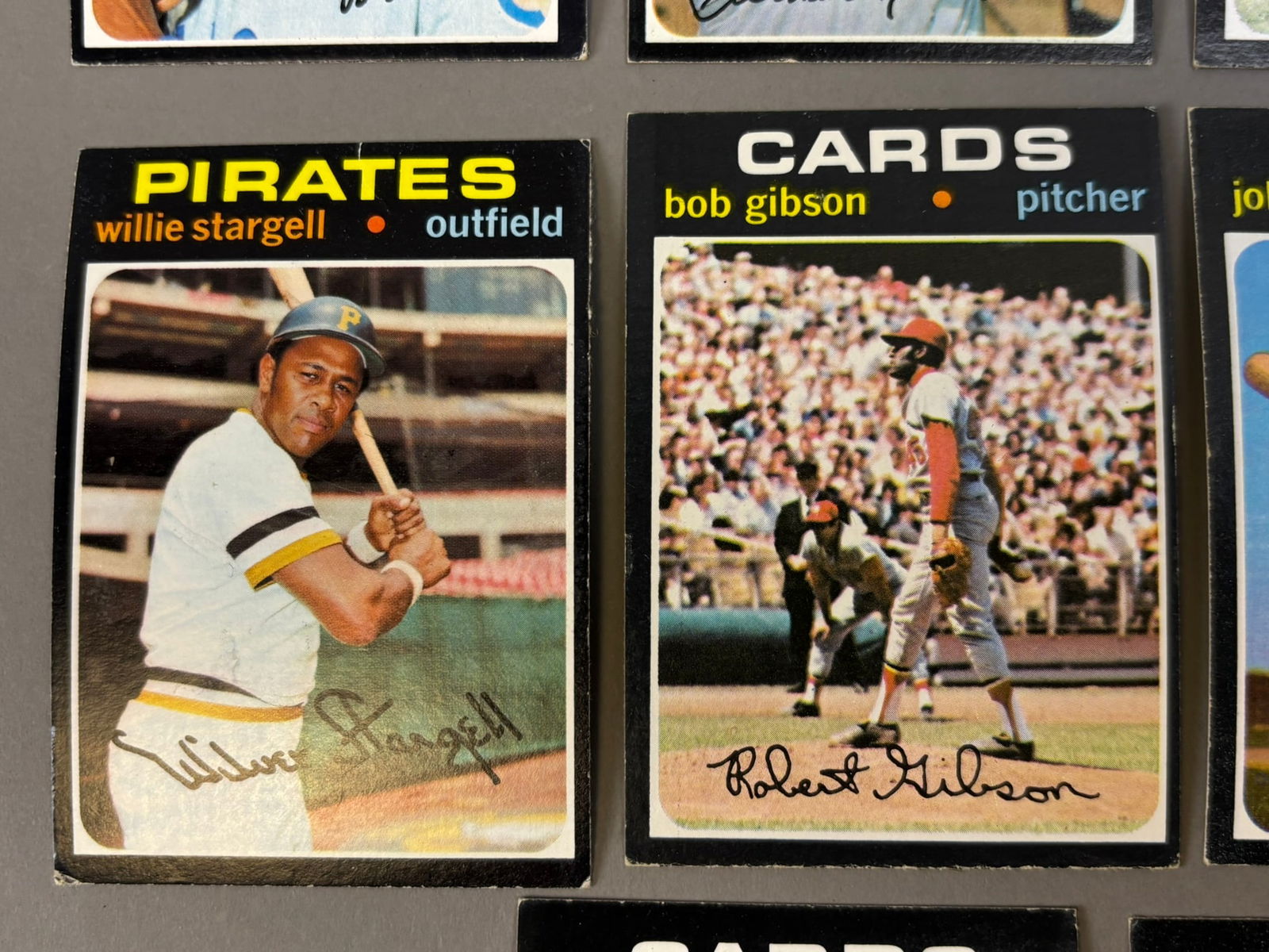 1971 Topps Baseball Card Partial Complete Set VG-EX Condition - 6