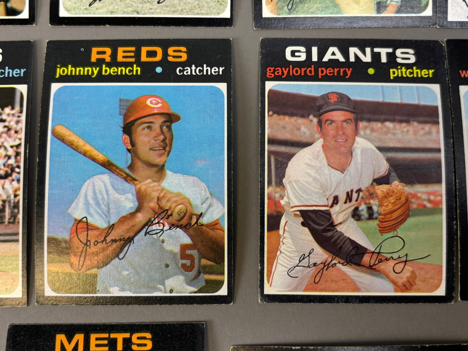 1971 Topps Baseball Card Partial Complete Set VG-EX Condition - 7