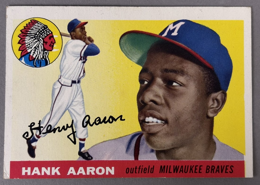 1955 Topps Hank Aaron #47 HOF VG+ SGC Submission 12.18.25 (1 of 2)