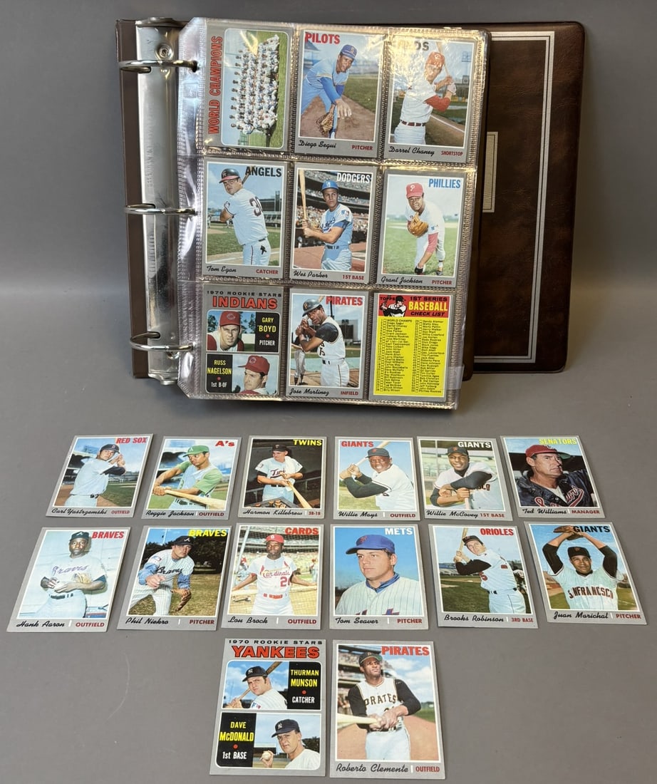 1970 Topps Partial Baseball Set High Grade w/ Munson RC #189 Missing 79 Cards: Missing 79 cards in total - this set is in excellent plus condition overall. 200227318365432513520559589590611634635637638640641642644645647649650652653654655656657658660661662663665669672673674675676