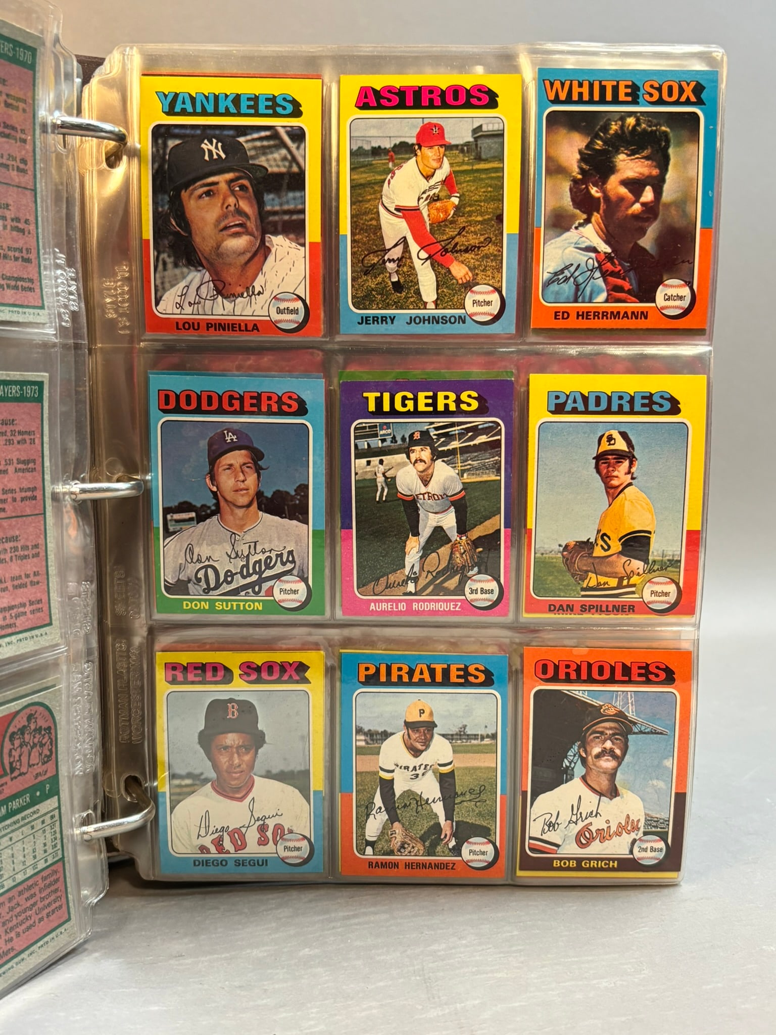 1975 Topps Mini Partial Baseball Card Set Missing 24 Cards - 10