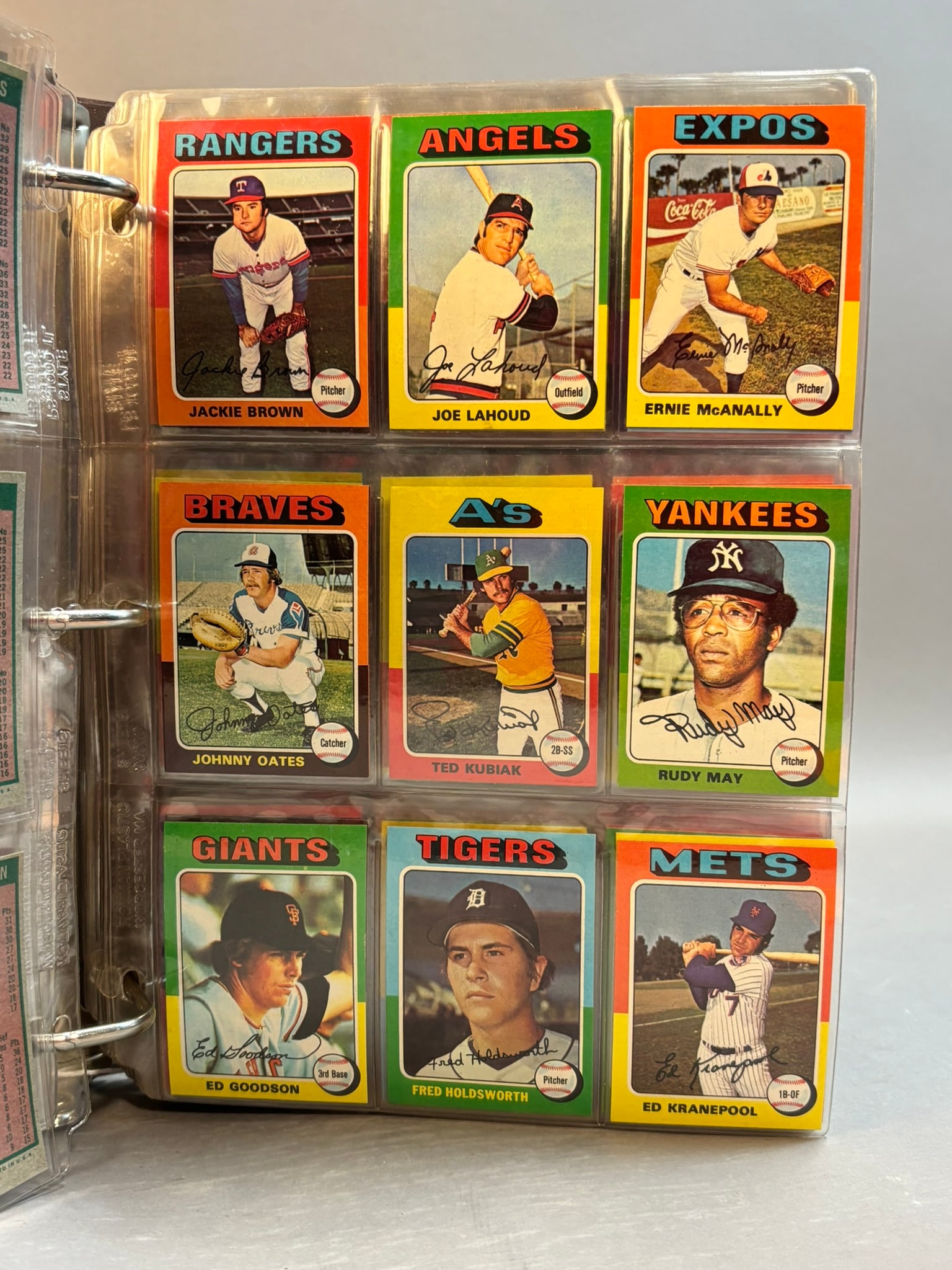 1975 Topps Mini Partial Baseball Card Set Missing 24 Cards - 14