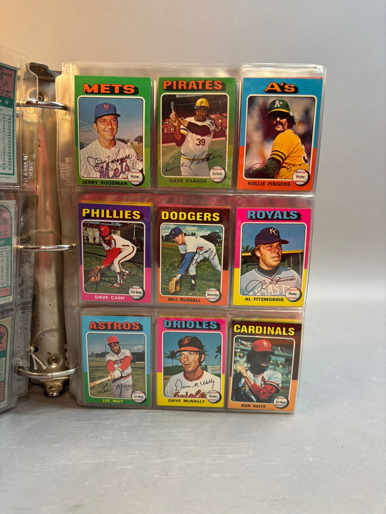 1975 Topps Mini Partial Baseball Card Set Missing 24 Cards - 3