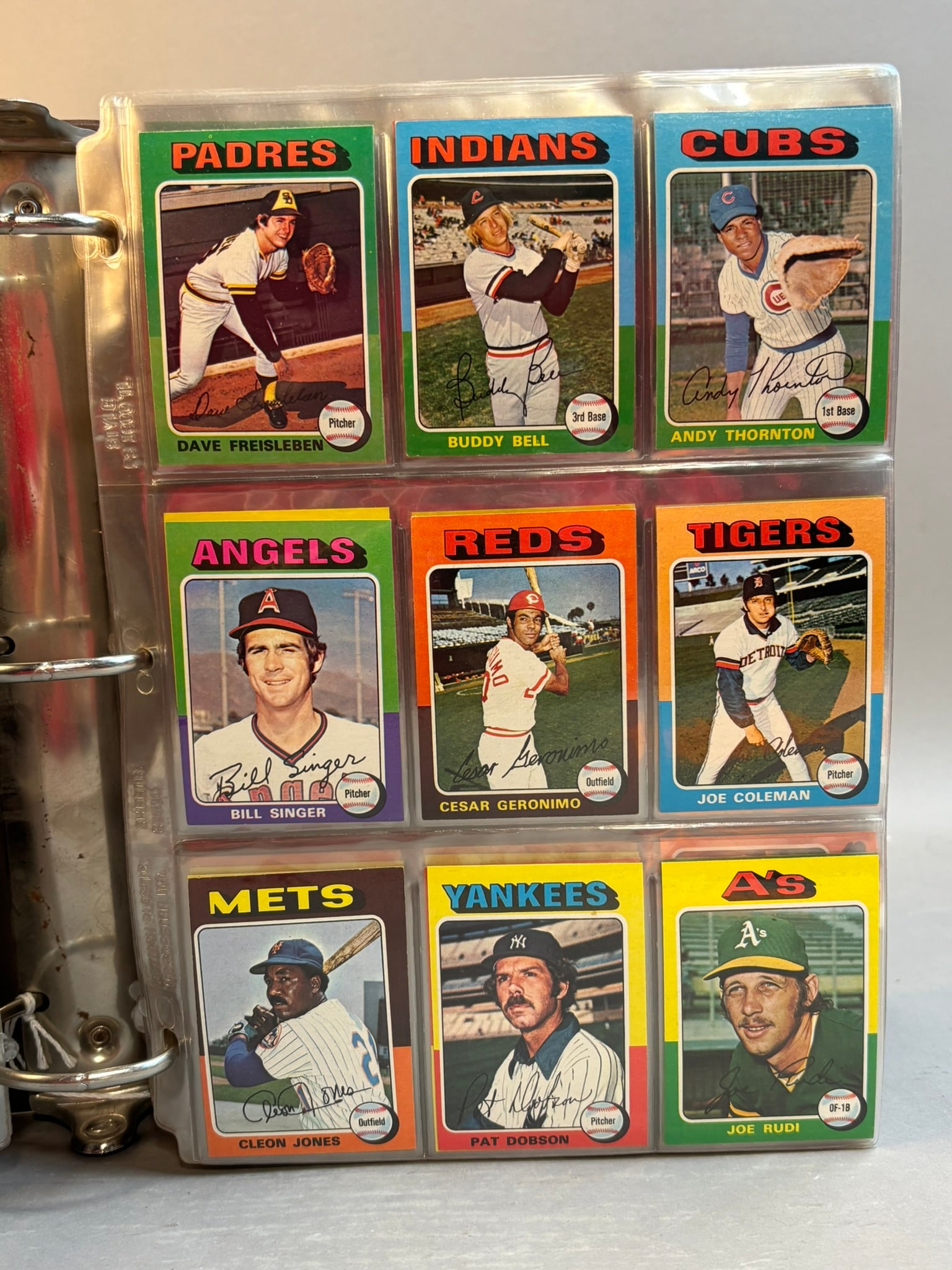 1975 Topps Mini Partial Baseball Card Set Missing 24 Cards - 4