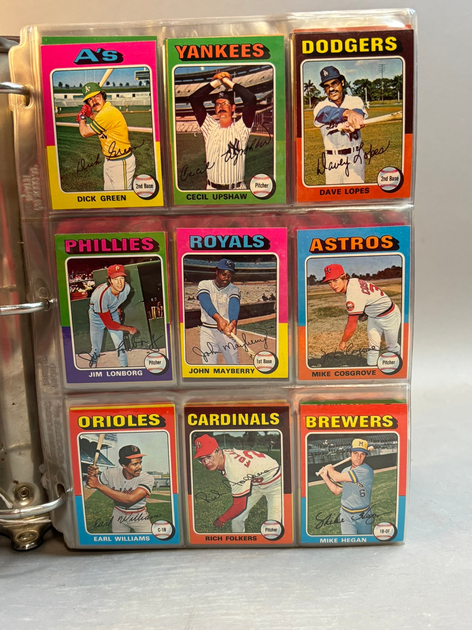 1975 Topps Mini Partial Baseball Card Set Missing 24 Cards - 7