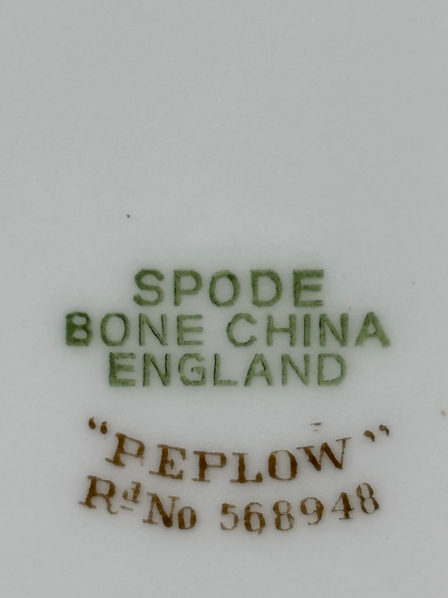 33pc Spode Peplow Bone China Dinner Set England c1923 - 10