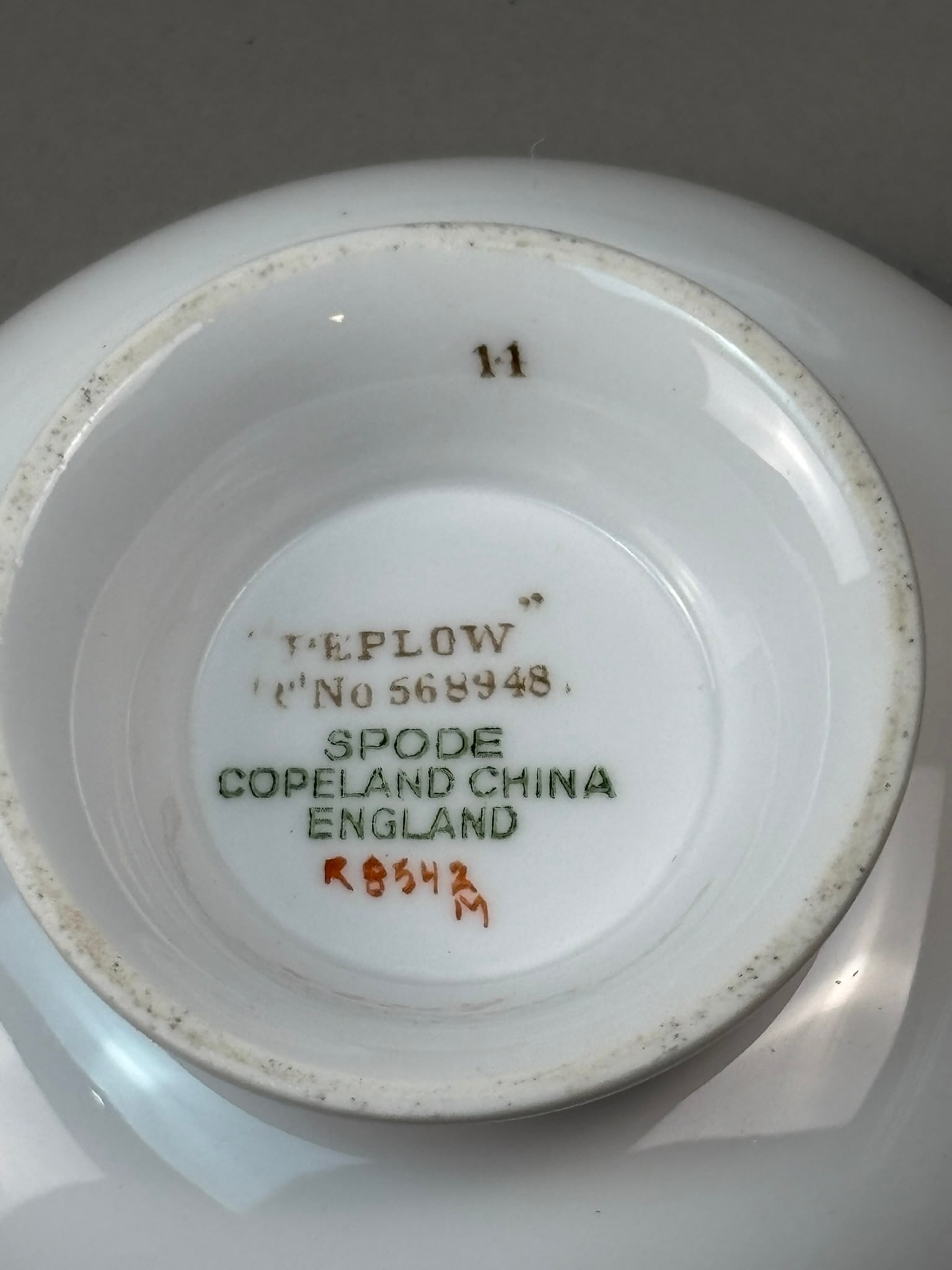 33pc Spode Peplow Bone China Dinner Set England c1923 - 12