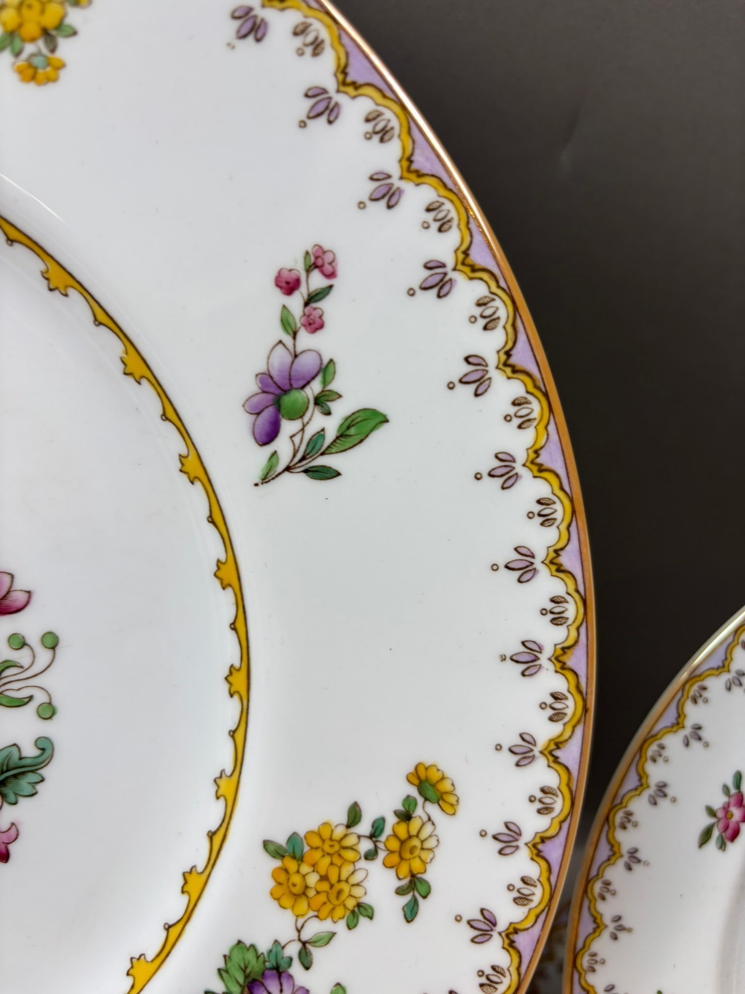 33pc Spode Peplow Bone China Dinner Set England c1923 - 4