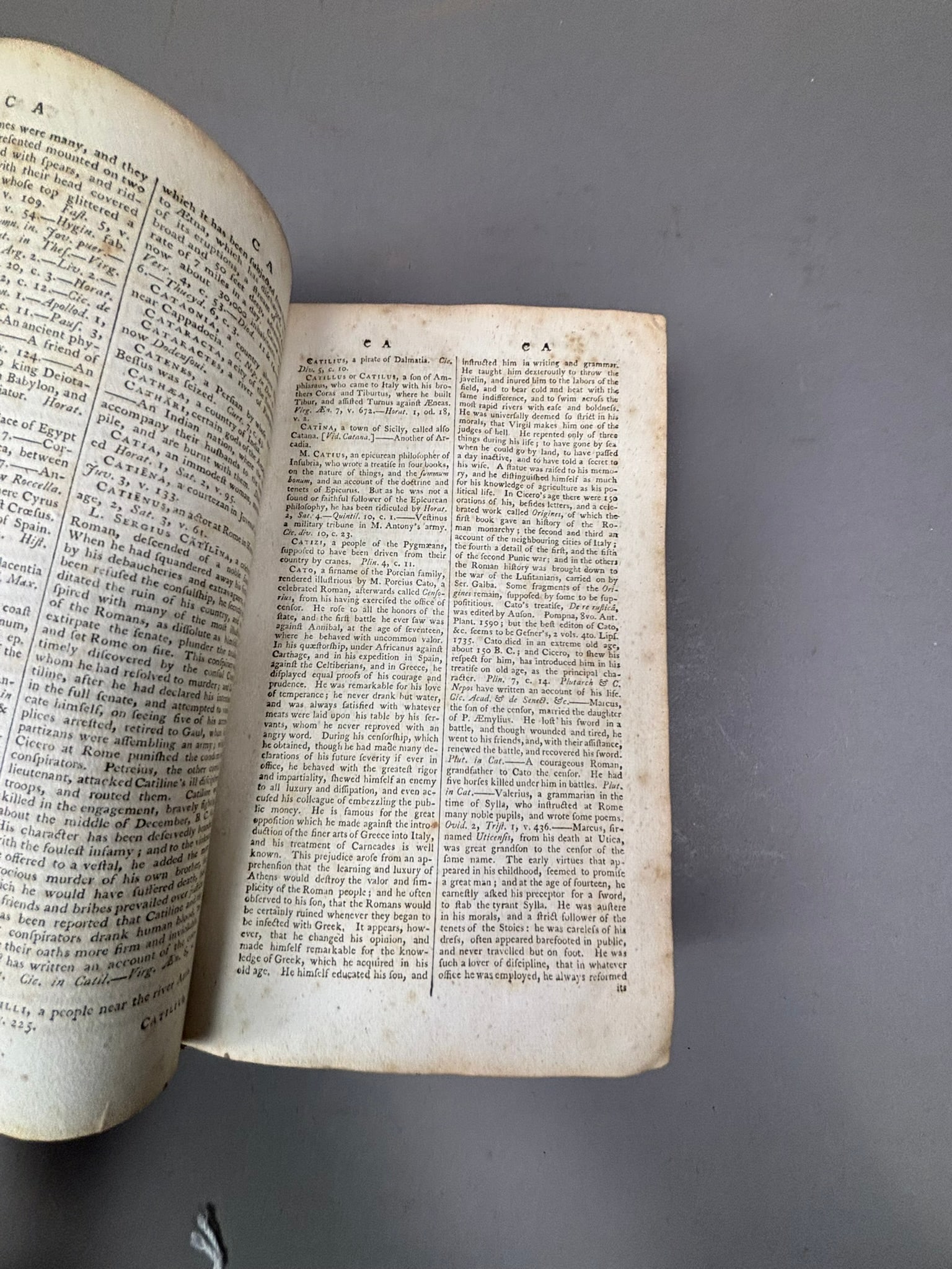 1797 Lempriere Bibliotheca Classica Classical Dictionary Leather Bound - 13