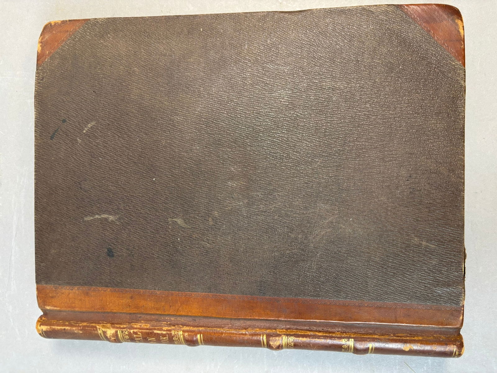 19th Century Theological Commonplace Book Manuscript Diary 1891–1905: Late 19th to early 20th century manuscript diary titled “Theological Common Place Book,” a large leather-bound volume measuring approximately 10.5 x 8.5 x 1 inches and filled with extensiv